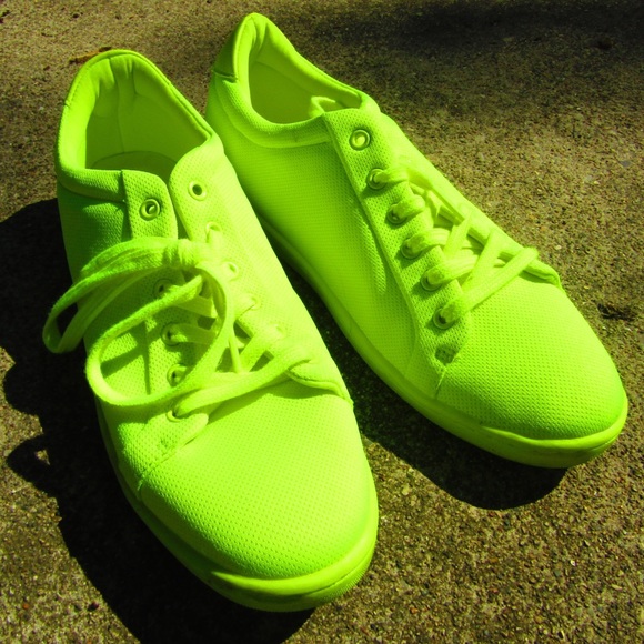 zara neon sneakers